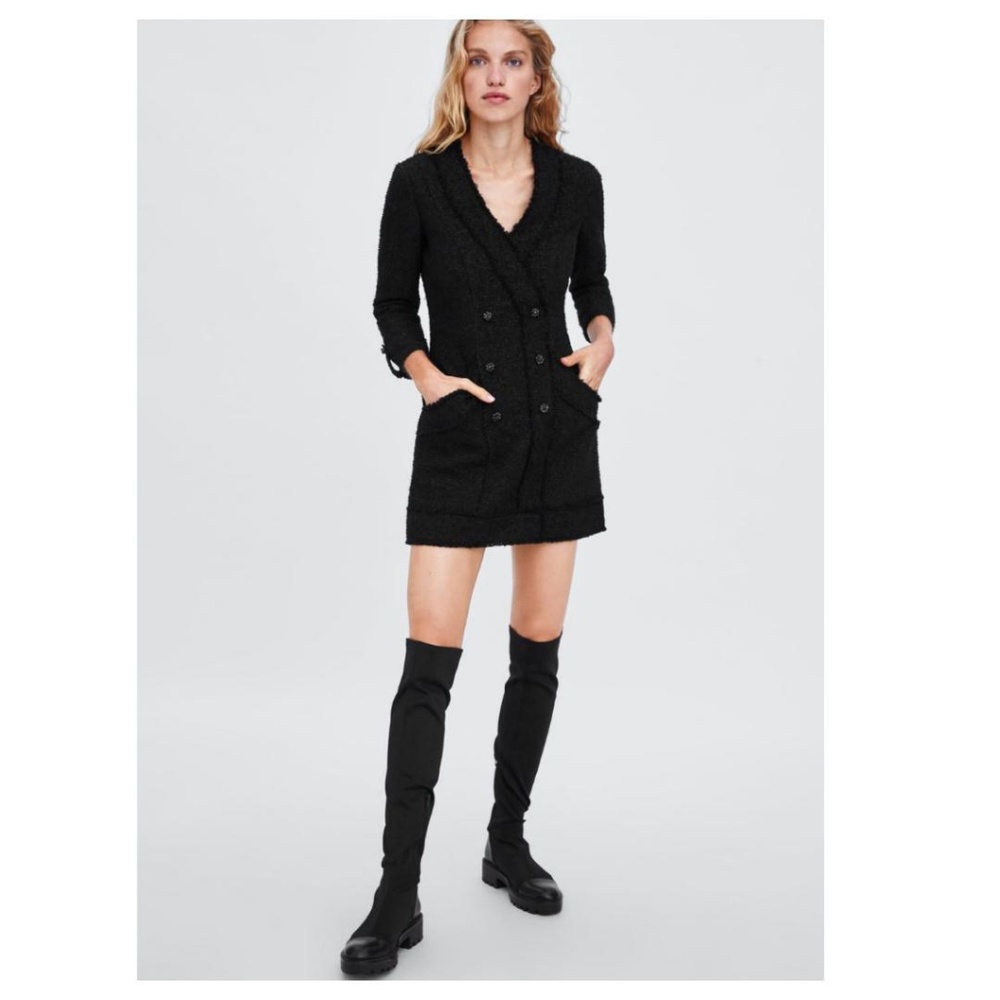 Zara tweed blazers dress (8196) - Picture 5 of 7